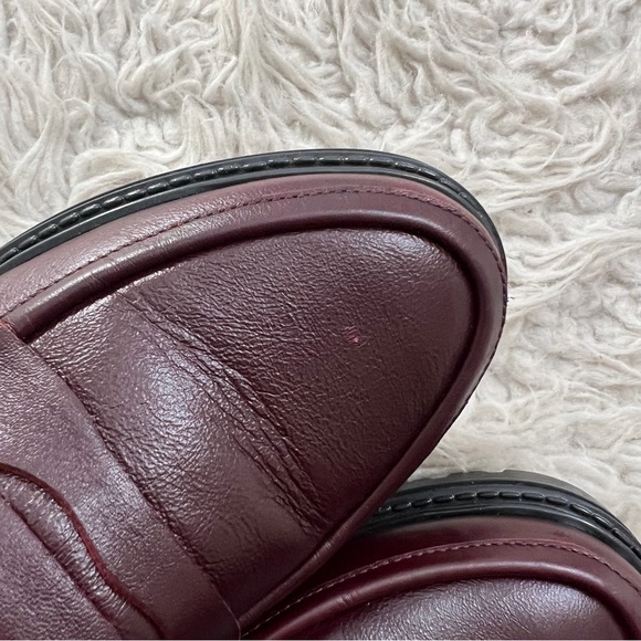 Sezane Albane Loafers - Glossy Burgundy - Picture 7 of 9